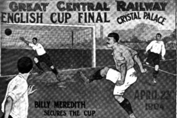 Manchester City win the 1904 F.A. Cup