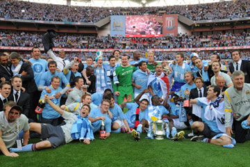 City win the 2011 F.A. Cup