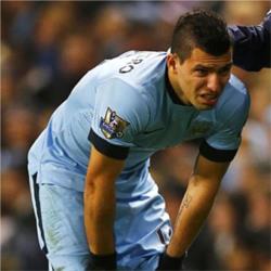 Aguero expected to be absent for four weeks