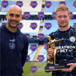 Kevin de Bruyne named as Premier League Player of the Season
