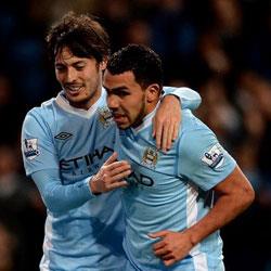 Manchester City 4 West Bromwich Albion 0 - match report