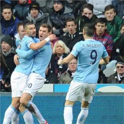 Newcastle United 0 Manchester City 2 - match report