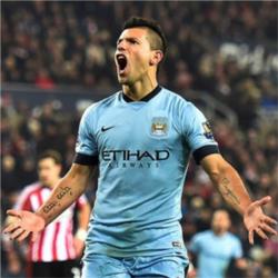 Sergio Aguero voted Bluemoon Player of the Month for February