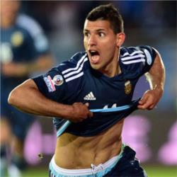 Aguero seals victory over Uruguay