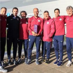 Guardiola and Leroy Sane win October Premier League awards
