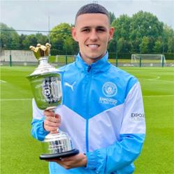 Phil Foden named as PFA Young Player of the Season