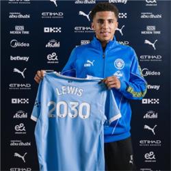 Rico Lewis signs new five-year contract